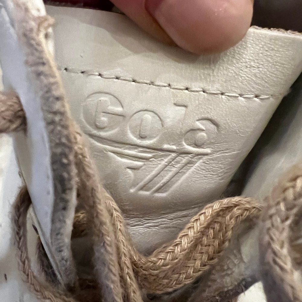 Like new GOLA Nova High Safari White Cheetah High Top Shoes Size 8 - Picture 10 of 11